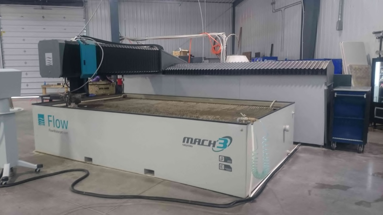 2015 Flow Mach 3 4020B Waterjet Cutting System (#3746)